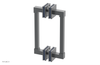 JOLIE - 8" Double Sided Shower Pull with "Navy Blue" Accents 222S-93-08