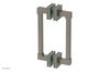 JOLIE - 8" Double Sided Shower Pull with "Turqoise" Accents 222S-93-08
