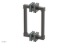 JOLIE - 8" Double Sided Shower Pull with "Turqoise" Accents 222S-93-08