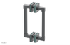 JOLIE - 8" Double Sided Shower Pull with "Turqoise" Accents 222S-93-08