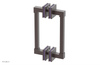 JOLIE - 8" Double Sided Shower Pull with "Purple" Accents 222S-93-08
