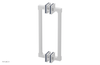 JOLIE - 12" Double Sided Shower Pull with "Navy Blue" Accents 222S-93-12