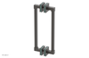 JOLIE - 12" Double Sided Shower Pull with "Turqoise" Accents 222S-93-12