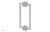 JOLIE - 12" Double Sided Shower Pull with "Turqoise" Accents 222S-93-12
