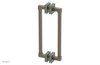 JOLIE - 12" Double Sided Shower Pull with "Turqoise" Accents 222S-93-12
