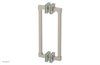 JOLIE - 12" Double Sided Shower Pull with "Turqoise" Accents 222S-93-12