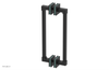 JOLIE - 12" Double Sided Shower Pull with "Turqoise" Accents 222S-93-12