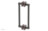 JOLIE - 12" Double Sided Shower Pull with "Pink" Accents 222S-93-12
