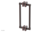 JOLIE - 12" Double Sided Shower Pull with "Pink" Accents 222S-93-12