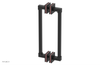JOLIE - 12" Double Sided Shower Pull with "Pink" Accents 222S-93-12