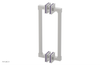 JOLIE - 12" Double Sided Shower Pull with "Purple" Accents 222S-93-12