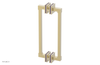 JOLIE - 12" Double Sided Shower Pull with "Purple" Accents 222S-93-12