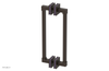 JOLIE - 12" Double Sided Shower Pull with "Purple" Accents 222S-93-12