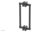 JOLIE - 12" Double Sided Shower Pull with "Purple" Accents 222S-93-12