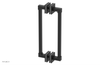 JOLIE - 12" Double Sided Shower Pull with "Grey" Accents 222S-93-12