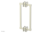 JOLIE - 12" Double Sided Shower Pull with "Grey" Accents 222S-93-12