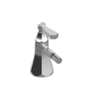 Rubinet Single Control Bidet Fitting (less drain) Satin Nickel