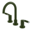Rubinet Widespread Lav. Set. (less drain) Green Envy
