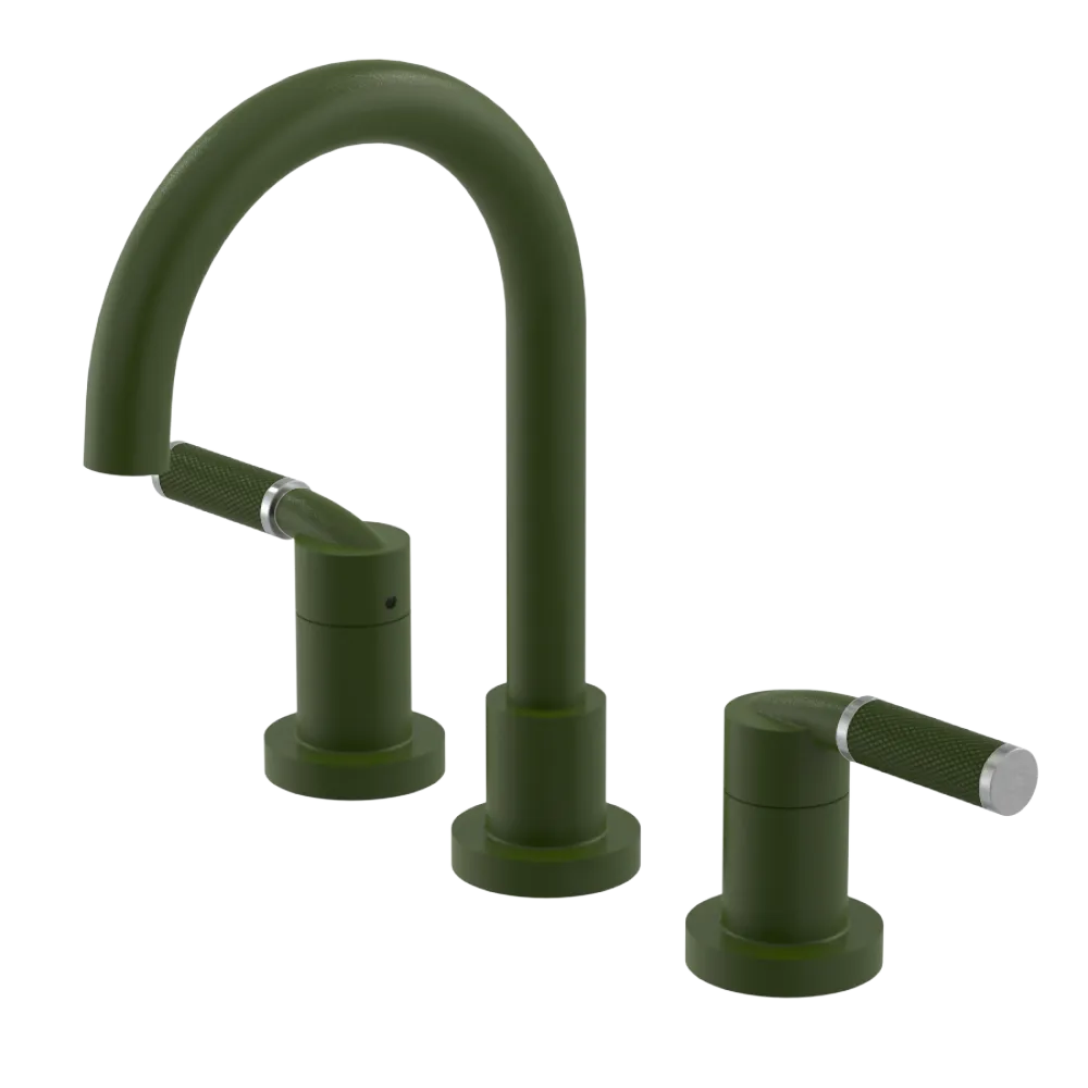 Rubinet Widespread Lav. Set. (less drain) Green Envy