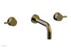 Phylrich BASIC II Wall Tub Set Lever Handles 230-59