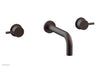 Phylrich BASIC II Wall Tub Set Lever Handles 230-59