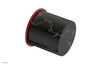 Phylrich BASIC II Cabinet Knob - Black Marble 230-92