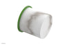 Phylrich BASIC II Cabinet Knob - White Marble 230-92