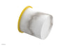 Phylrich BASIC II Cabinet Knob - White Marble 230-92