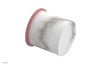 Phylrich BASIC II Cabinet Knob - White Marble 230-92