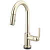 Brizo Smarttouch Pull Down Prep Faucet With Arc Spout Industrial Handle