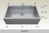 Bosco 233319 31" Stainless Steel Single Bowl Kitchen Sink