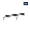 Grohe Defined 18" Towel Bar