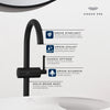 Grohe Atrio New Single Hole Single-Handle L-Size Bathroom Faucet, 1.2 GPM