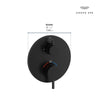 Grohe Atrio New Single Function 2-Handle Thermostatic Valve Trim