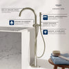 Grohe Atrio New Single-Handle Freestanding Tub Faucet With 1.75 Gpm Hand Shower