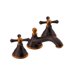Rubinet Widespread Lav. Set. (less drain) Oil Rubbed Bronze