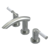 Rubinet Widespread Lav. Set. (less drain) Satin Nickel