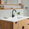 Concetto™ Single Hole Single-Handle L-Size Bathroom Faucet 1.2 Gpm - Golzar Home