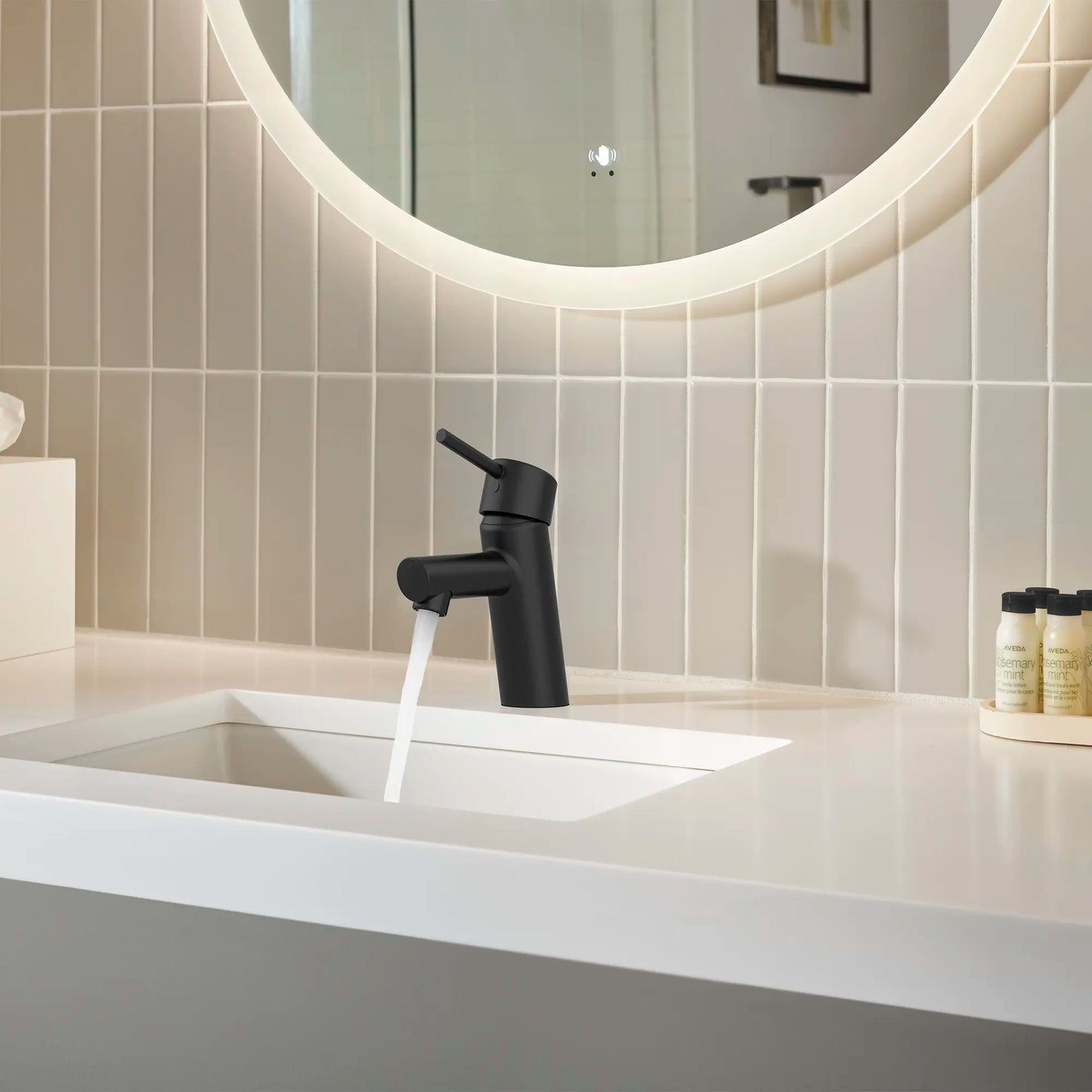 Concetto™ Single Hole Single-Handle S-Size Bathroom Faucet 1.2 Gpm - Golzar Home