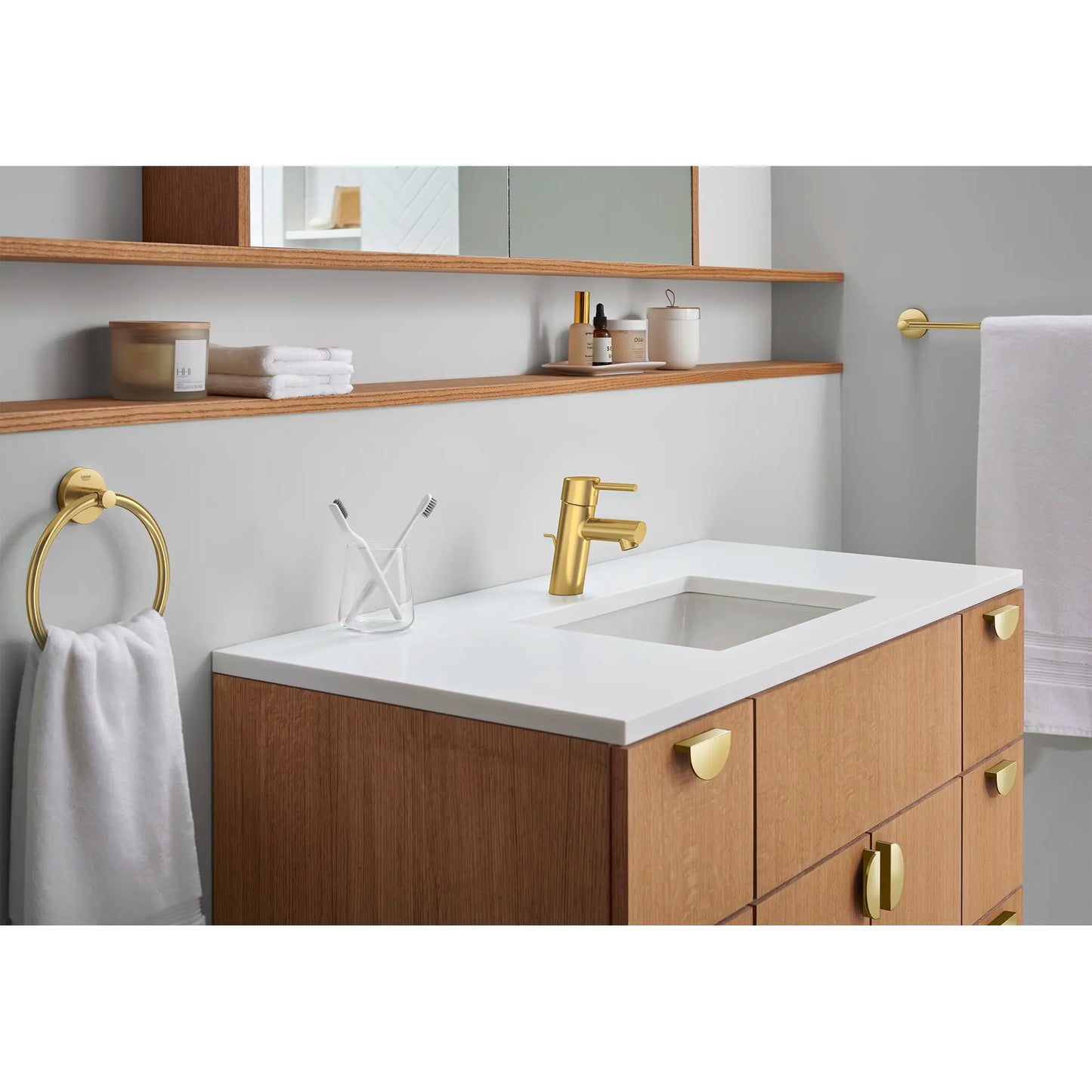 Concetto™ Single Hole Single-Handle S-Size Bathroom Faucet 1.2 Gpm - Golzar Home