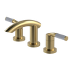 Rubinet Widespread Lav. Set. (less drain) Satin Brass