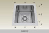 Bosco 240010 10" Stainless Steel Undermount Kitchen Sink