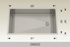 Bosco 240033 33" Stainless Steel Undermount Kitchen Sink