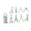 Yoke set for flush valves