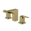 Rubinet Widespread Lav. Set. (less drain) Natural Brass