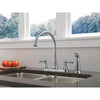 Delta Two Handle Kitchen Faucet with