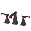 Rubinet Widespread Lav. Set. (less drain) Oil Rubbed Bronze