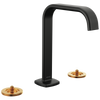 Brizo Widespread Lavatory Faucet With Square Spout Less Handles
