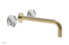 CIRC - 10" Wall Tub Set - White Marble Handles 250-58-10