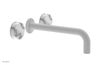 CIRC - 10" Wall Tub Set - White Marble Handles 250-58-10